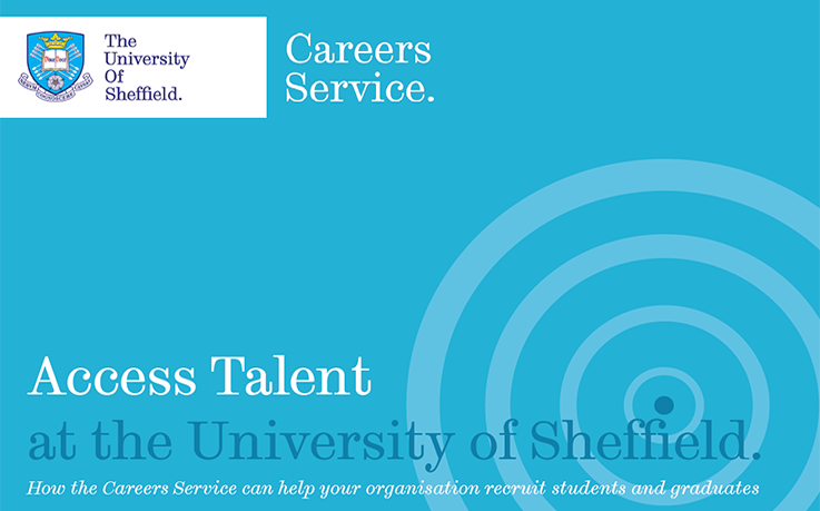 University of Sheffield Careers Service, Access Talent brochure cover